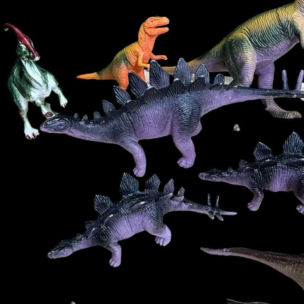 Dinosaur Toys Large Lot 25+ pcs Assorted Types Sizes - Picture 11 of 14